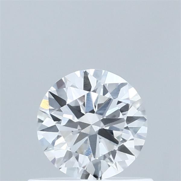 0.51 Carat Round Shaped, Excellent Cut, D Color, VVS2 Clarity, IGI Certified Lab Grown Diamond