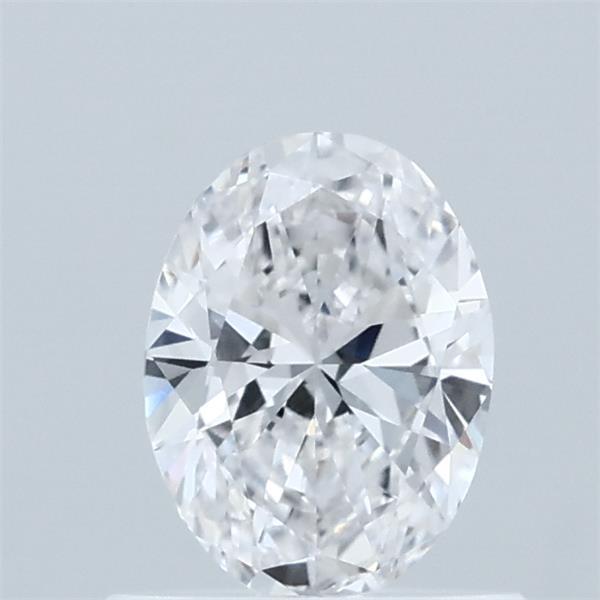 0.60 Carat Oval Shaped, Excellent Cut, D Color, IF Clarity, IGI Certified Lab Grown Diamond