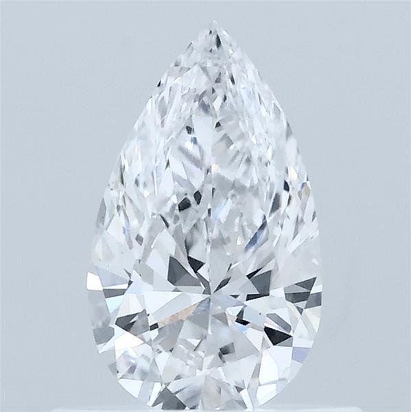 0.50 Carat Pear Shaped, Ideal Cut, D Color, VVS2 Clarity, IGI Certified Lab Grown Diamond
