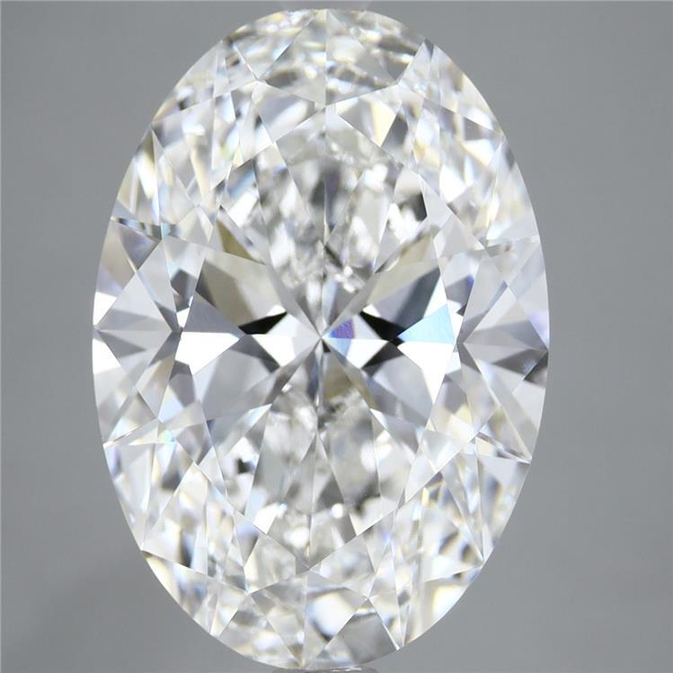 6.58 Carat Oval Shaped, Ideal Cut, E Color, VVS2 Clarity, IGI Certified Lab Grown Diamond