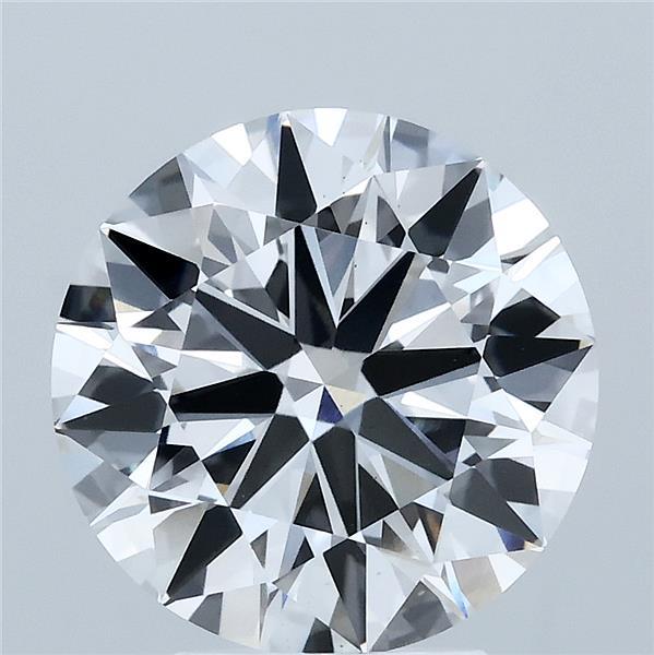 4.00 Carat Round Shaped, Ideal Cut, E Color, VS2 Clarity, IGI Certified Lab Grown Diamond