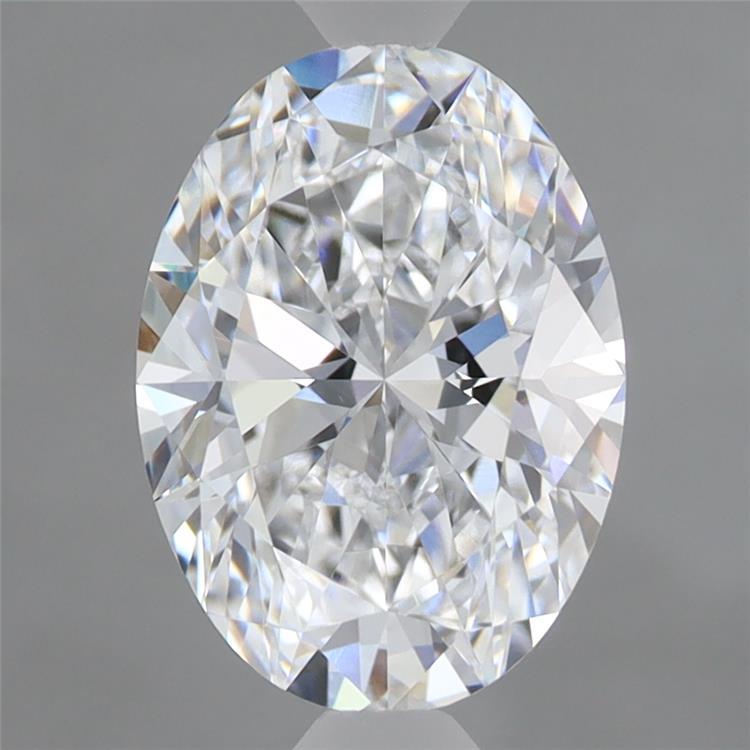 2.03 Carat Oval Shaped, Ideal Cut, D Color, VVS2 Clarity, IGI Certified Lab Grown Diamond