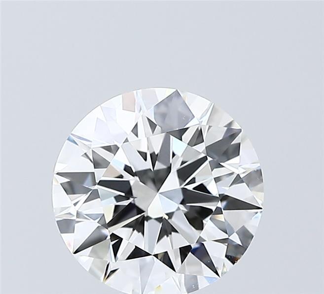 2.01 Carat Round Shaped, Ideal Cut, D Color, VVS2 Clarity, IGI Certified Lab Grown Diamond