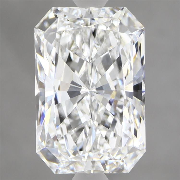 2.85 Carat Radiant Shaped, Ideal Cut, D Color, VVS2 Clarity, IGI Certified Lab Grown Diamond