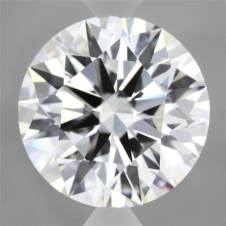 5.01 Carat Round Shaped, Ideal Cut, F Color, VVS2 Clarity, IGI Certified Lab Grown Diamond
