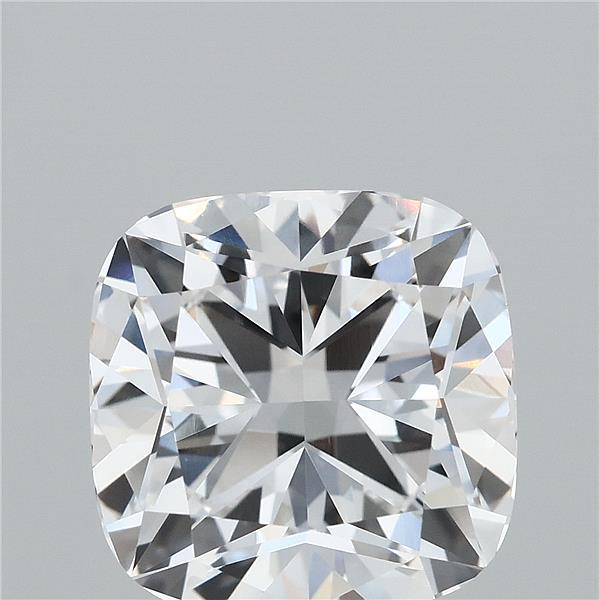 3.26 Carat Cushion Shaped, Ideal Cut, D Color, VVS2 Clarity, IGI Certified Lab Grown Diamond