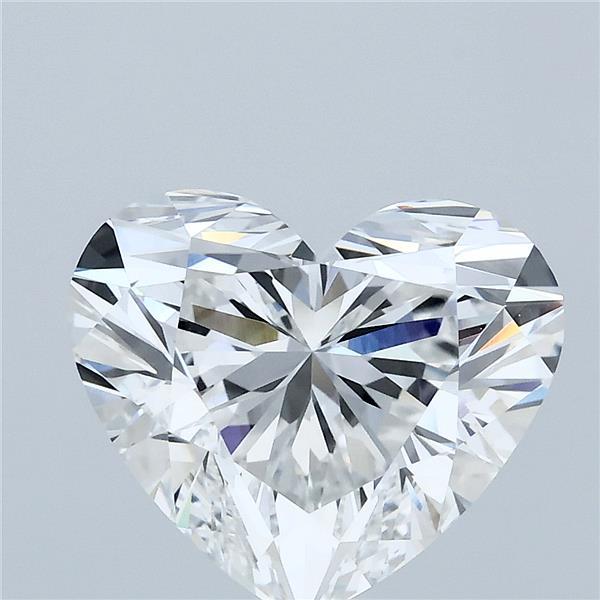 4.05 Carat Heart Shaped, Ideal Cut, E Color, VVS1 Clarity, IGI Certified Lab Grown Diamond