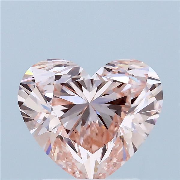 2.12 Carat Heart Shaped, Ideal Cut, FANCY VIVID PINK Color, VS1 Clarity, IGI Certified Lab Grown Diamond