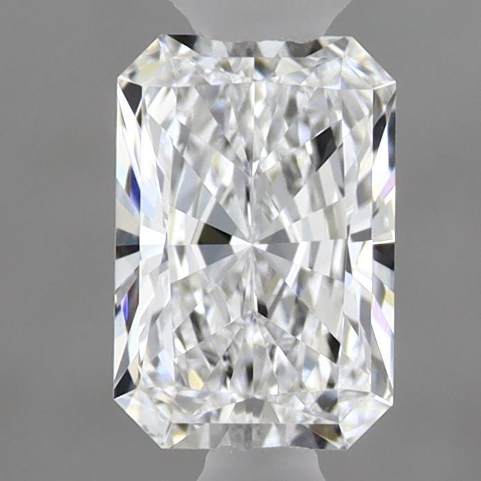 0.64 Carat Radiant Shaped, Ideal Cut, D Color, VVS1 Clarity, IGI Certified Lab Grown Diamond