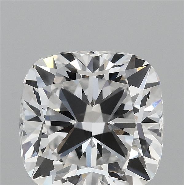 4.02 Carat Cushion Shaped, Ideal Cut, D Color, VVS2 Clarity, IGI Certified Lab Grown Diamond