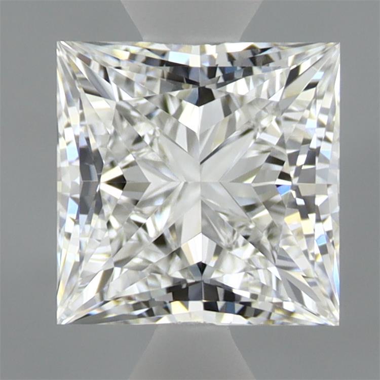 1.57 Carat Princess Shaped, Ideal Cut, F Color, VVS1 Clarity, IGI Certified Lab Grown Diamond