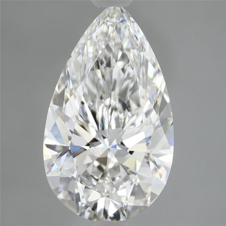 2.32 Carat Pear Shaped, Ideal Cut, E Color, VVS2 Clarity, IGI Certified Lab Grown Diamond