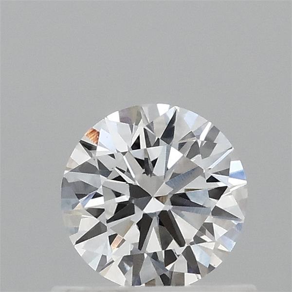 0.59 Carat Round Shaped, Excellent Cut, E Color, VS1 Clarity, IGI Certified Lab Grown Diamond