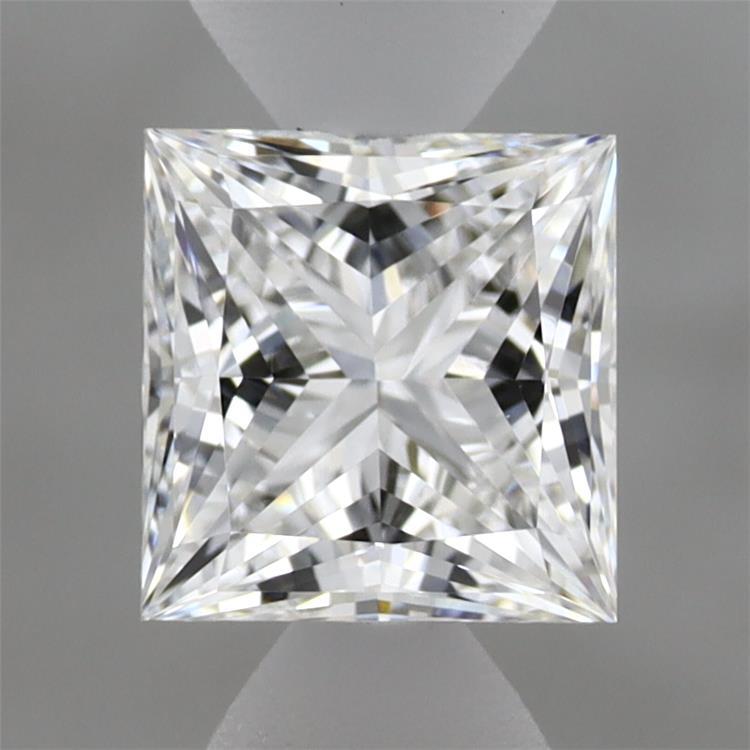 0.99 Carat Princess Shaped, Ideal Cut, D Color, VVS2 Clarity, IGI Certified Lab Grown Diamond