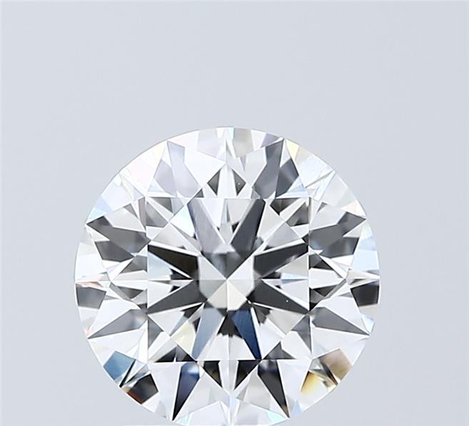 2.04 Carat Round Shaped, Ideal Cut, D Color, VVS2 Clarity, IGI Certified Lab Grown Diamond
