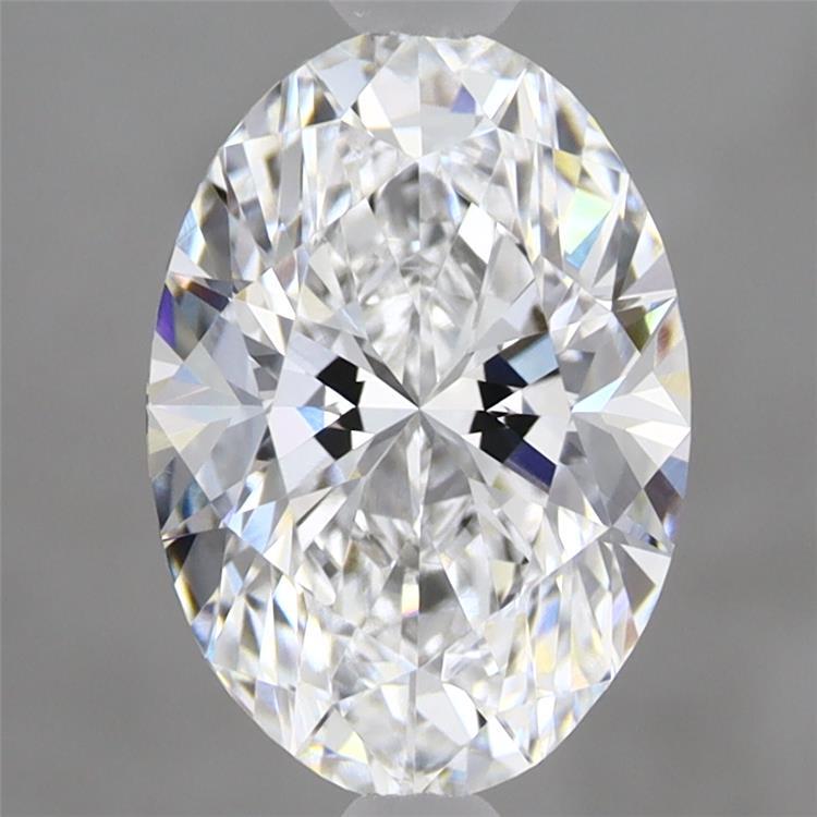 2.06 Carat Oval Shaped, Excellent Cut, D Color, VVS2 Clarity, IGI Certified Lab Grown Diamond