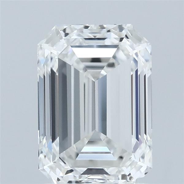1.81 Carat Emerald Shaped, Ideal Cut, E Color, VVS1 Clarity, IGI Certified Lab Grown Diamond