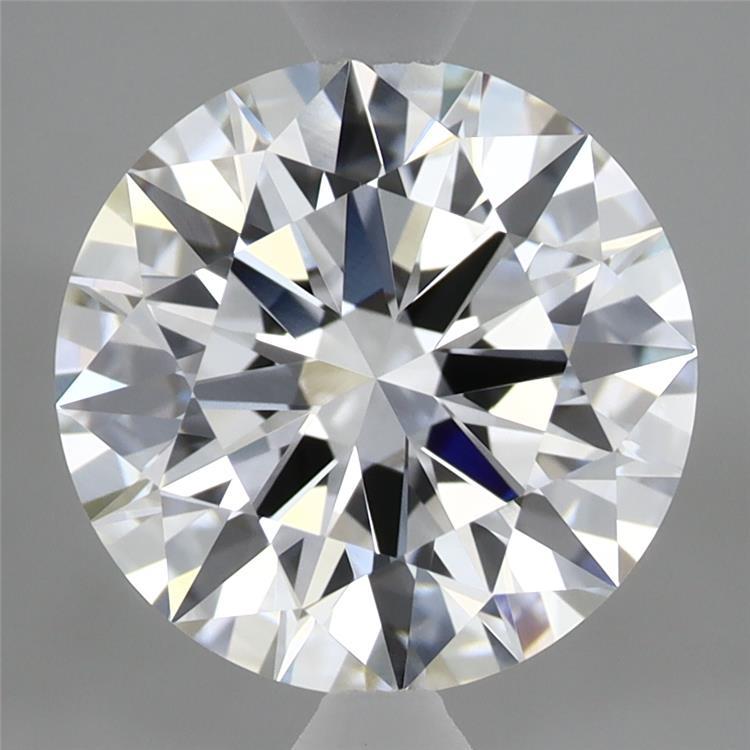 2.98 Carat Round Shaped, Ideal Cut, D Color, VVS2 Clarity, IGI Certified Lab Grown Diamond