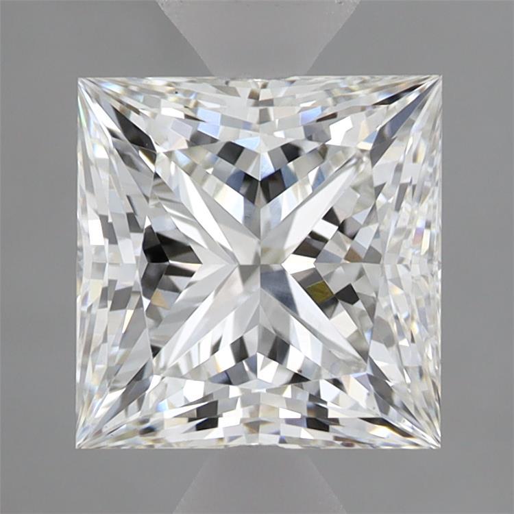 2.32 Carat Princess Shaped, Ideal Cut, F Color, VS1 Clarity, IGI Certified Lab Grown Diamond
