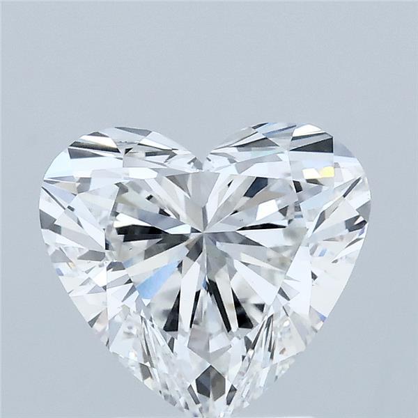 2.01 Carat Heart Shaped, Ideal Cut, E Color, VS1 Clarity, IGI Certified Lab Grown Diamond