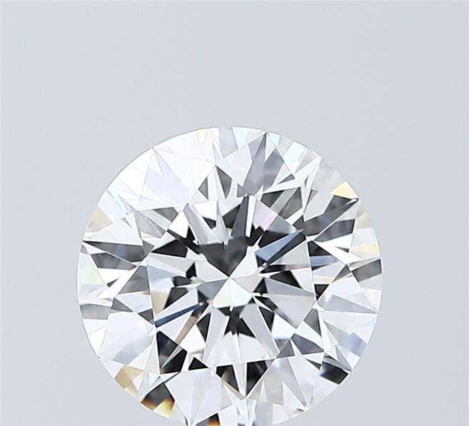 2.05 Carat Round Shaped, Ideal Cut, D Color, VVS2 Clarity, IGI Certified Lab Grown Diamond