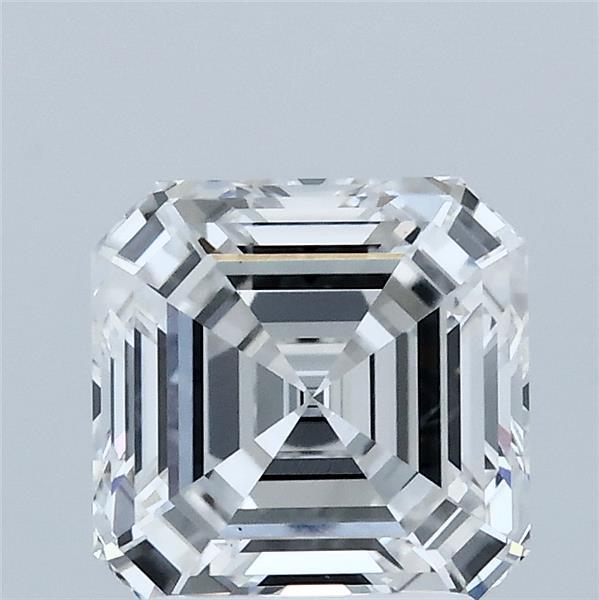 2.01 Carat Asscher Shaped, Ideal Cut, E Color, VS1 Clarity, IGI Certified Lab Grown Diamond
