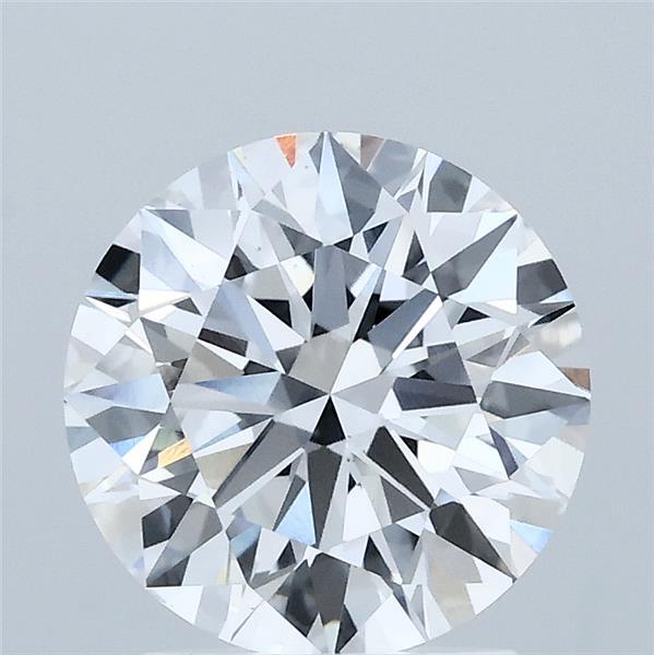 2.09 Carat Round Shaped, Ideal Cut, D Color, VS2 Clarity, IGI Certified Lab Grown Diamond