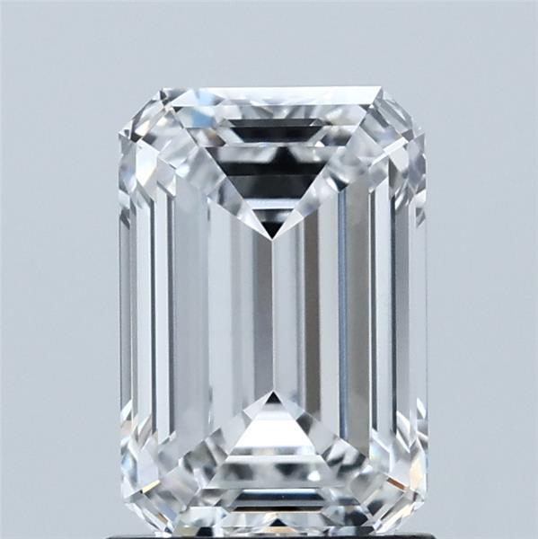 1.60 Carat Emerald Shaped, Ideal Cut, E Color, VVS2 Clarity, IGI Certified Lab Grown Diamond