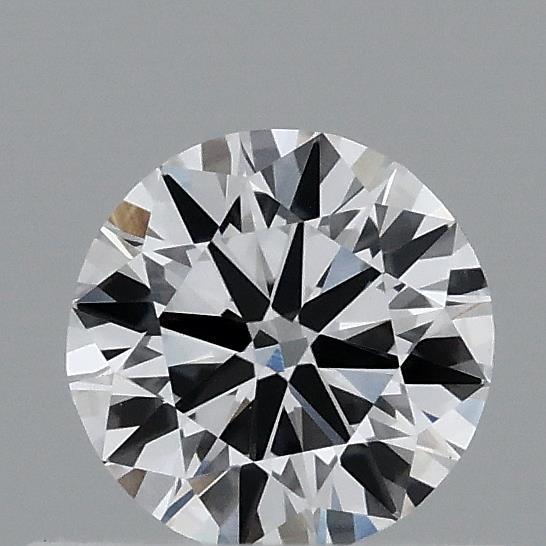 0.47 Carat Round Shaped, Ideal Cut, D Color, VVS2 Clarity, IGI Certified Lab Grown Diamond