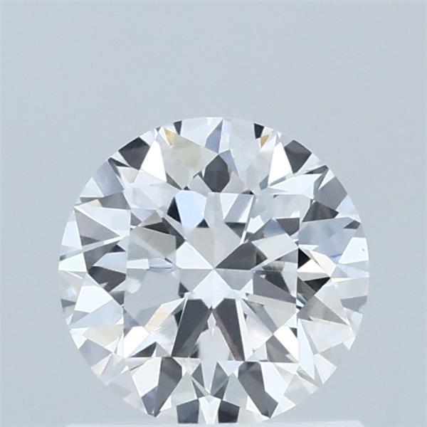 0.87 Carat Round Shaped, Ideal Cut, D Color, VVS2 Clarity, IGI Certified Lab Grown Diamond