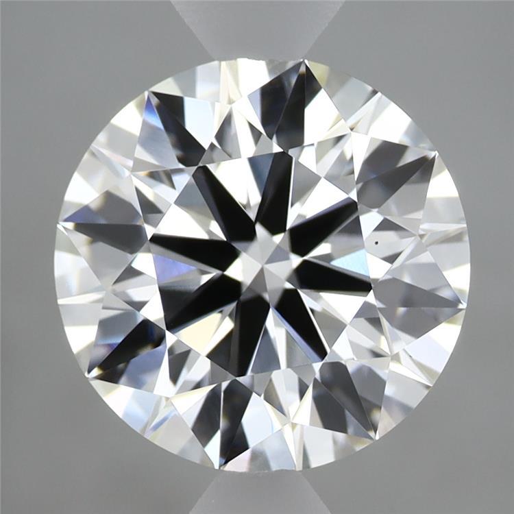 3.05 Carat Round Shaped, Ideal Cut, F Color, VVS2 Clarity, IGI Certified Lab Grown Diamond