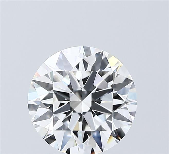 2.05 Carat Round Shaped, Ideal Cut, E Color, VVS2 Clarity, IGI Certified Lab Grown Diamond