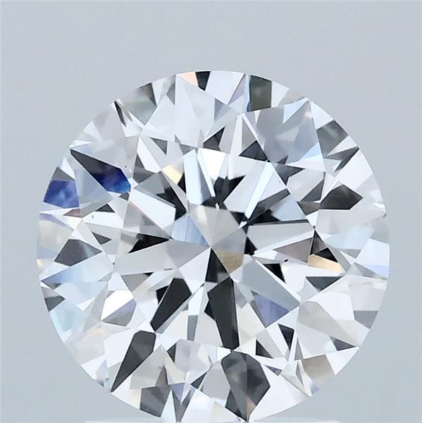2.01 Carat Round Shaped, Ideal Cut, E Color, VS1 Clarity, IGI Certified Lab Grown Diamond