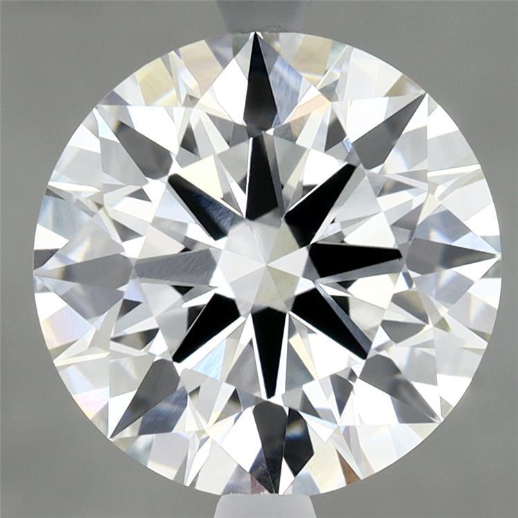 5.11 Carat Round Shaped, Ideal Cut, F Color, VVS2 Clarity, IGI Certified Lab Grown Diamond