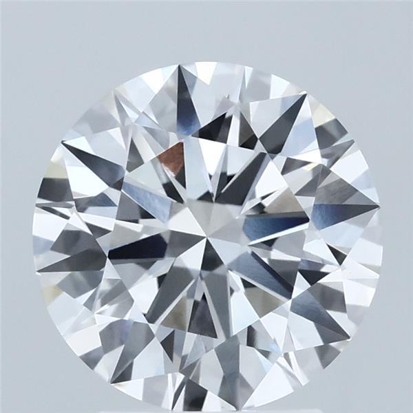 2.83 Carat Round Shaped, Ideal Cut, F Color, VVS2 Clarity, IGI Certified Lab Grown Diamond