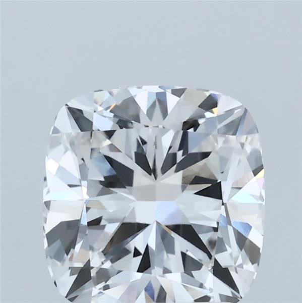 2.01 Carat Cushion Shaped, Ideal Cut, D Color, VVS2 Clarity, IGI Certified Lab Grown Diamond