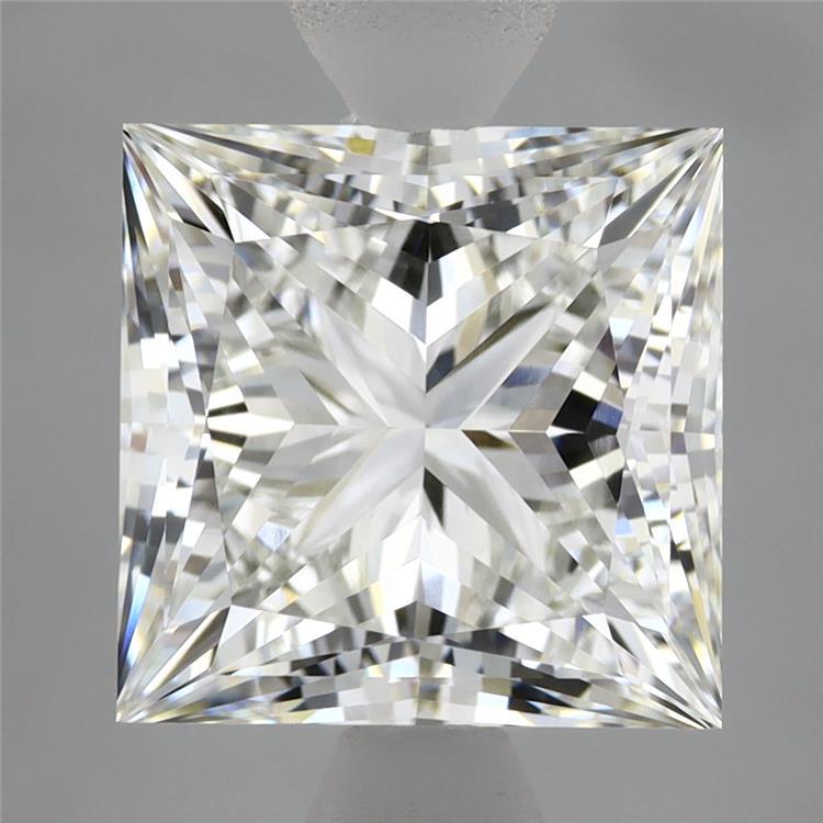 5.00 Carat Princess Shaped, Ideal Cut, G Color, VVS2 Clarity, IGI Certified Lab Grown Diamond