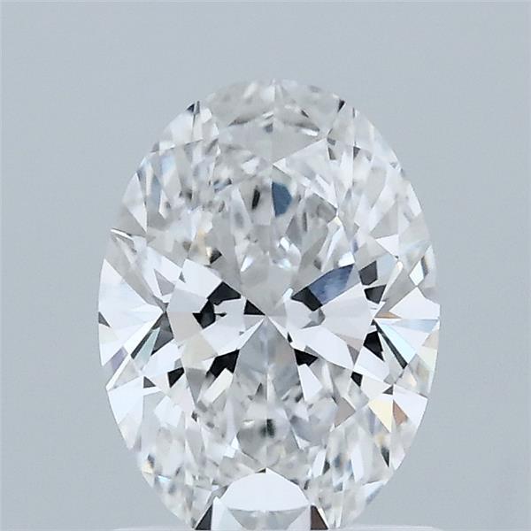 1.09 Carat Oval Shaped, Ideal Cut, D Color, VVS2 Clarity, IGI Certified Lab Grown Diamond