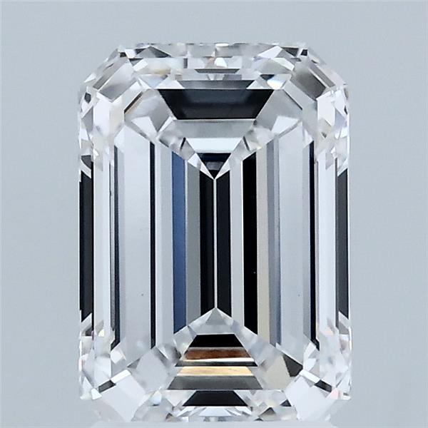 2.01 Carat Emerald Shaped, Ideal Cut, D Color, VS1 Clarity, IGI Certified Lab Grown Diamond