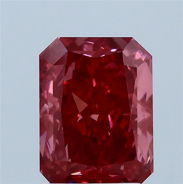2.01 Carat Radiant Shaped, Excellent Cut, FANCY VIVID PINK Color, VVS2 Clarity, IGI Certified Lab Grown Diamond