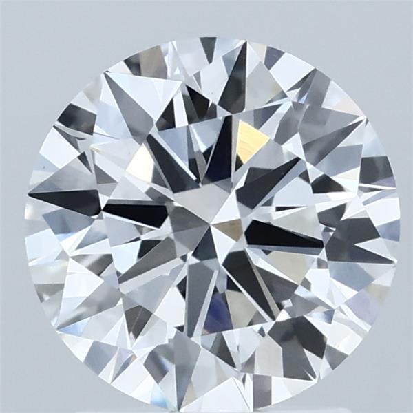 1.88 Carat Round Shaped, Ideal Cut, D Color, VS1 Clarity, IGI Certified Lab Grown Diamond