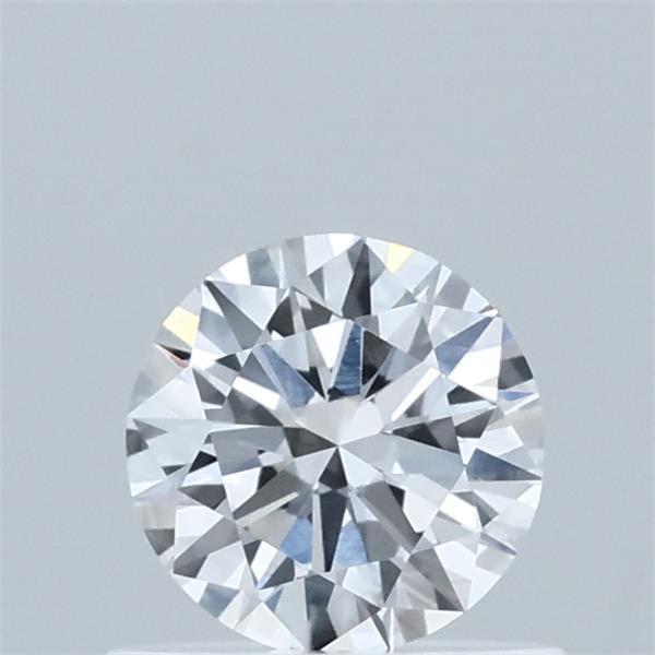 0.57 Carat Round Shaped, Excellent Cut, E Color, VVS2 Clarity, IGI Certified Lab Grown Diamond