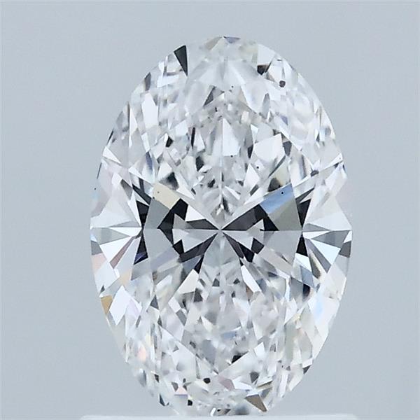 1.01 Carat Oval Shaped, Ideal Cut, D Color, VS2 Clarity, IGI Certified Lab Grown Diamond