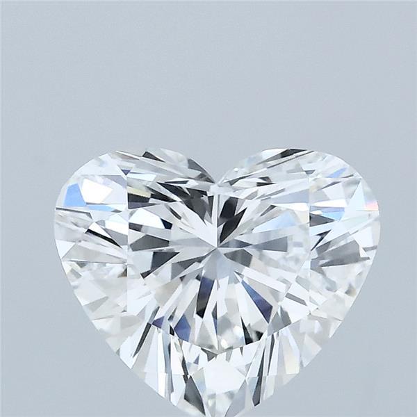 2.00 Carat Heart Shaped, Ideal Cut, F Color, VVS2 Clarity, IGI Certified Lab Grown Diamond