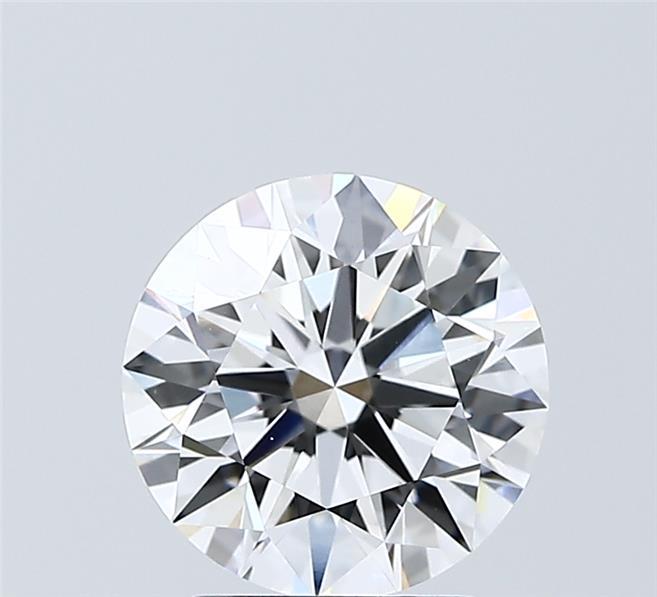 2.05 Carat Round Shaped, Ideal Cut, E Color, VVS2 Clarity, IGI Certified Lab Grown Diamond