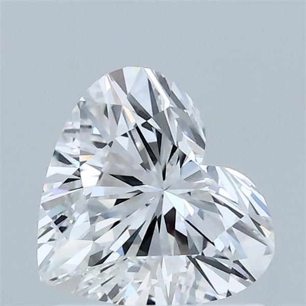 1.08 Carat Heart Shaped, Ideal Cut, E Color, VVS2 Clarity, IGI Certified Lab Grown Diamond