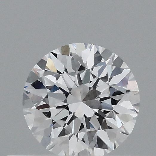 0.39 Carat Round Shaped, Very Good Cut, D Color, VVS2 Clarity, IGI Certified Lab Grown Diamond