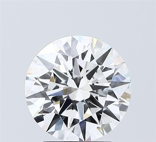 2.03 Carat Round Shaped, Ideal Cut, E Color, VVS2 Clarity, IGI Certified Lab Grown Diamond