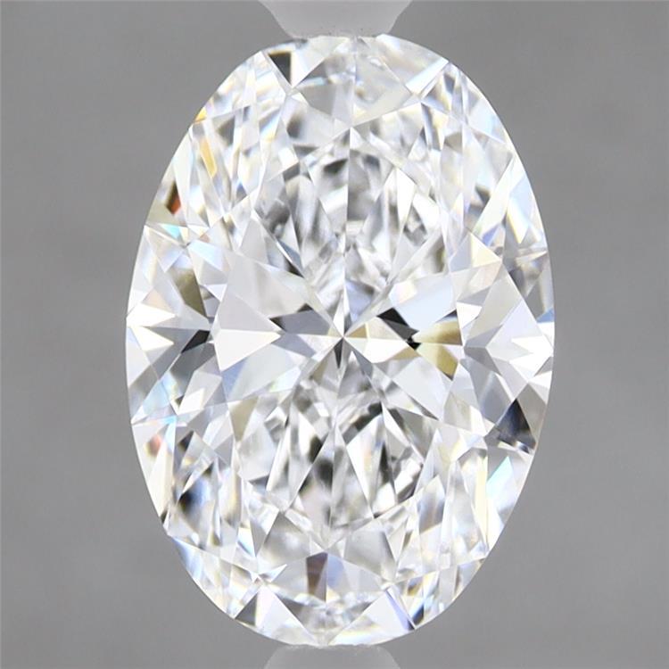 2.03 Carat Oval Shaped, Ideal Cut, D Color, VVS2 Clarity, IGI Certified Lab Grown Diamond