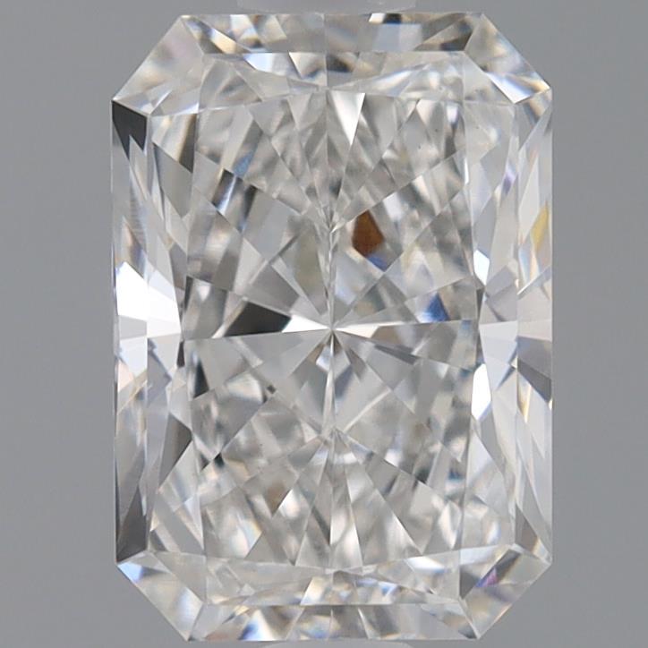 0.94 Carat Radiant Shaped, Ideal Cut, F Color, VS1 Clarity, IGI Certified Lab Grown Diamond